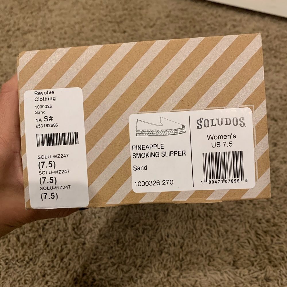 Soludos Pineapple Canvas Slipper Espadrilles - image 8